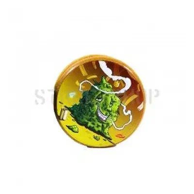 Grinder en chanvre Bud 3 parties 60mm Dents Requin - Beuz - HeadShop