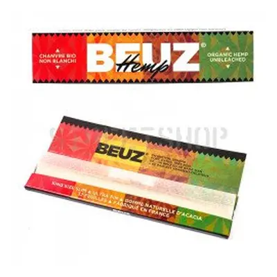 Feuilles King Slim Hemp Chanvre Bio - Beuz - HeadShop