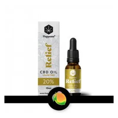 Huile de CBD Relief Lemon Tree - Happease 30% - Le Dispensaire : nos produits CBD en vente