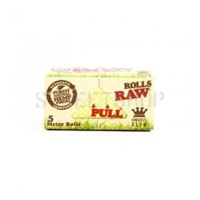 Rolls King Size Slim Organic Hemp 5m - Raw - HeadShop