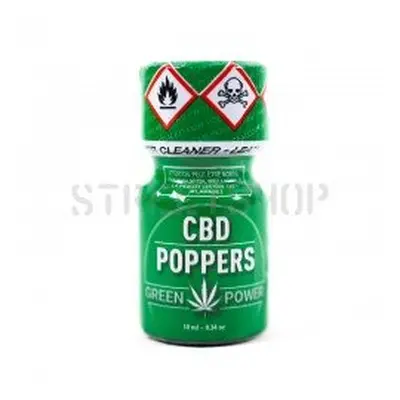 Poppers CBD 10ml - Green Power - Le Dispensaire : nos produits CBD en vente