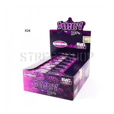 Boîte de 24 Rolls Big Size Mûre au Brandy 5m - Juicy Jay's - HeadShop