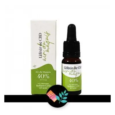 Huile de CBD aromatisée Élixir Air Du Maquis - DoC CBD 5% - Le Dispensaire : nos produits CBD en