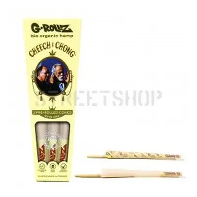 Cônes Organic Hemp Cheech & Chong x3 - G-Rollz - Hot Deals !