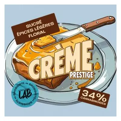 Hash Crème Prestige 20% CBD / 14% CBG - Format Grossiste - StreetShop Lab 100g - Le Dispensaire 