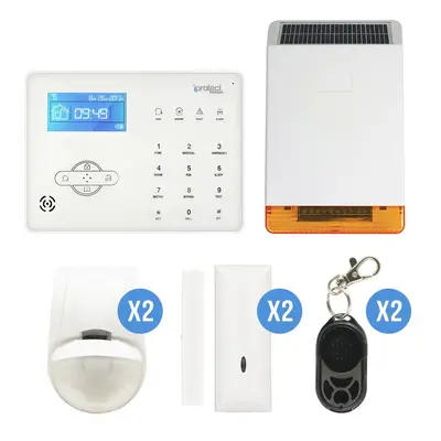 Alarme maison sans fil - iProtect Evolution Kit 9