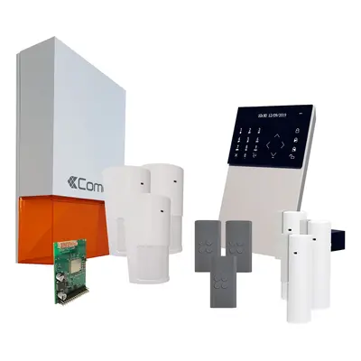 Alarme maison connectée Secur Hub IP + Module GSM 2G - Kit 2 - Comelit