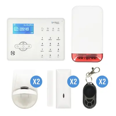 Alarme maison sans fil RTC - iProtect Evolution Kit 11