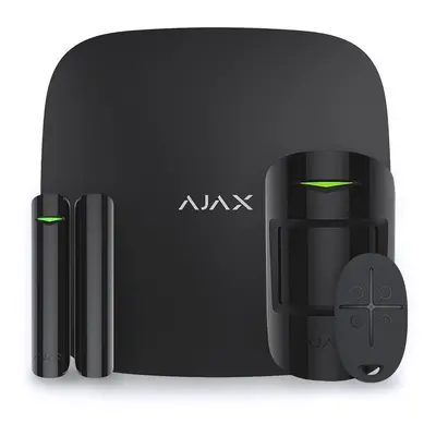 Alarme maison Ajax StarterKit Plus noir - Alarme sans fil