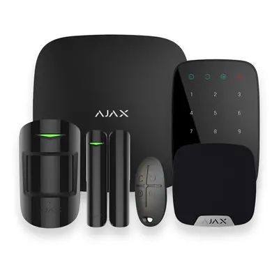 Alarme maison sans fil Ajax AJ-HUBKIT-B-KS noir