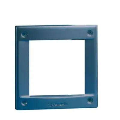 Cadre aluminium gris foncé Vandalcom 1 module - 3161/1 - COMELIT