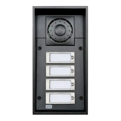 Interphone vidéo IP Force 4 boutons et haut-parleur - 9151104W - 2N