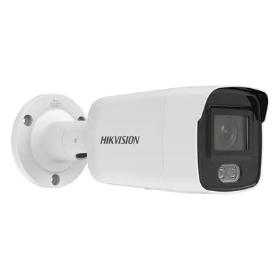 Caméra tube IP résolution 4MP Infrarouge 40m Technologie ColorVu - Hikvision