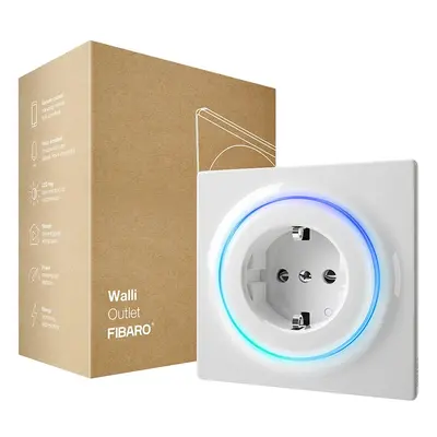 Prise intelligente encastrée Z-Wave+ - Walli Outlet Type F - Fibaro