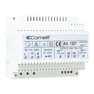 Transformateur d'alimentation 230V AC / 33V CC 20V CC 1207 - Comelit