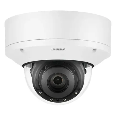 Caméra de surveillance Dôme réseau IR intérieure anti-vandalisme 5MP HANWHA