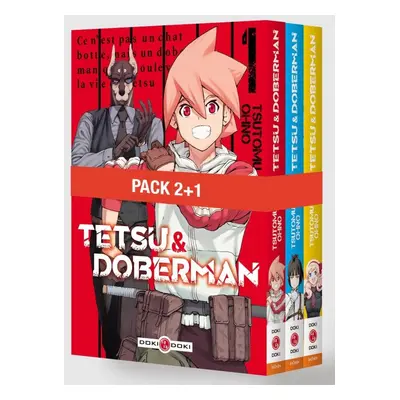 Tetsu & Doberman - pack promo tomes 1 à 3