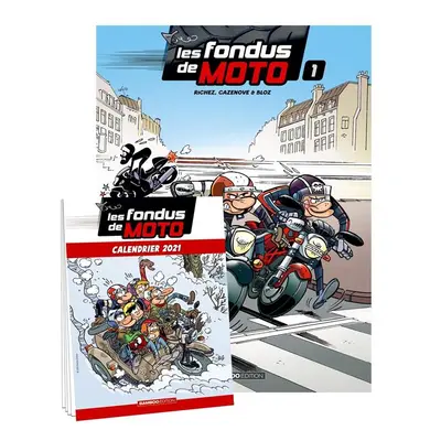 Les fondus de moto tome 1 + calendrier 2021 offert