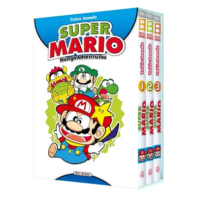 Super Mario manga adventures - coffret tomes 1 à 3