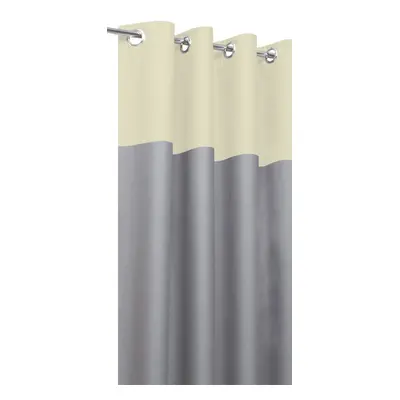 Rideaux Tamisants Bicolores Ecru & Gris