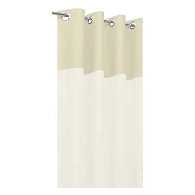 Rideaux Tamisants Bicolores Ecru & Blanc