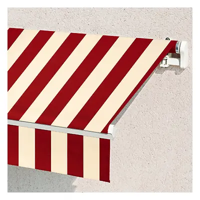 Store Banne Monobloc Rouge-Creme