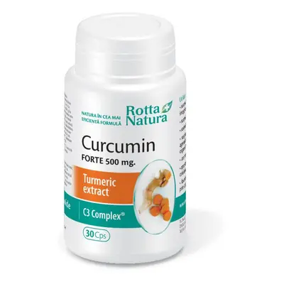 Curcumine Forte 500mg, 30 gélules, Rotta Natura