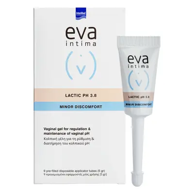 Gel vaginal pour la régulation et le maintien du pH vaginal Eva Intima pH 3.8, 9 applicateurs va