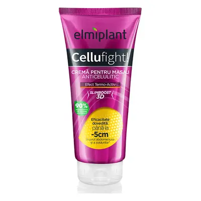 Cellufight crème de massage anti-cellulite, 200 ml, Elmiplant