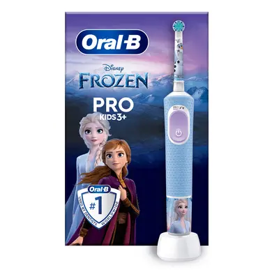 Brosse à dents électrique Vitality Pro Kids Frozen, pour les enfants de plus de 3 ans, Oral-B