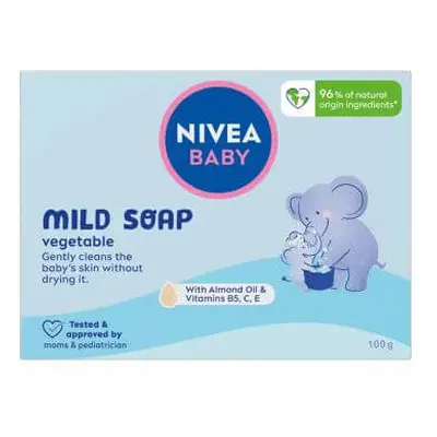 Savon solide doux, 100 g, Nivea Baby