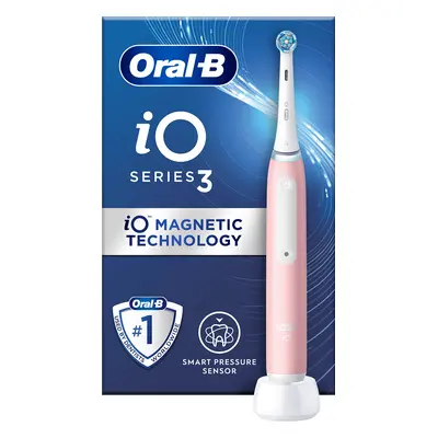 Brosse à dents électrique iO3 rose, Oral-B