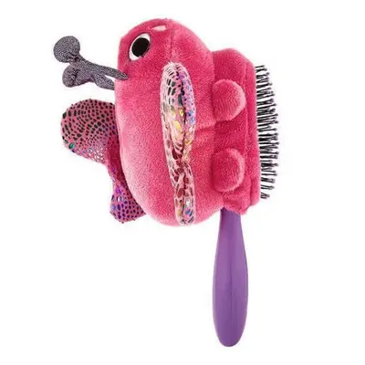 Brosse à cheveux humide pour enfants Papillon en peluche