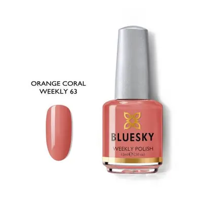 Vernis à ongles Bluesky Orange Coral 15ml