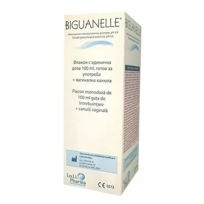 Solution isotonique gynécologique pH 4, Biguanelle, 100 ml, Lo Li Pharma