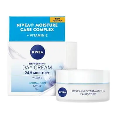 Crème de jour pour peaux normales et mixtes avec SPF15, 50 ml, Nivea