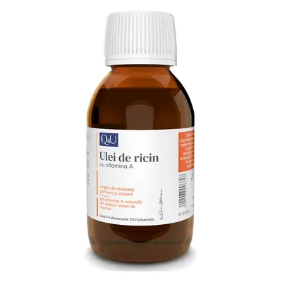 Huile de ricin avec vitamine A, 100 ml, Tis Farmaceutic