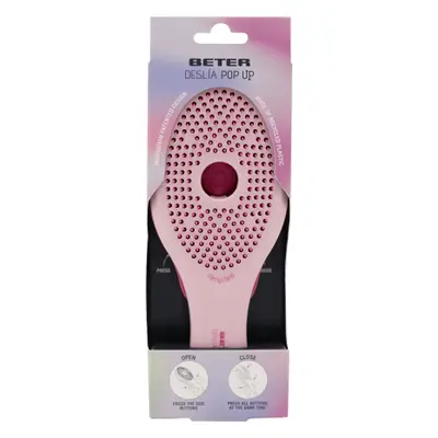 BETER Deslia Brosse à cheveux Pop Up avec embouts rétractables, 1 pièce