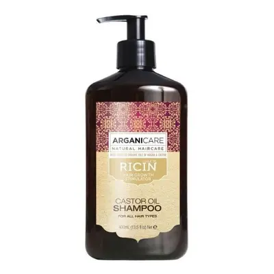 Shampooing à l'huile de ricin x 400ml, Arganicare