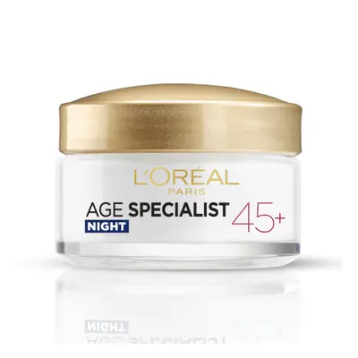 Age Specialist 45+ Anti-Wrinkle Night Lift Cream, 50 ml, Loreal