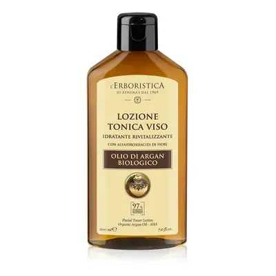 Lotion tonique pour le visage à l'huile d'argan et aux acides alpha-hydroxy, 200 ml, L'Erboristi