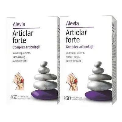 Articlar forte, 60 comprimés, Alevia (1+1 prix spécial)