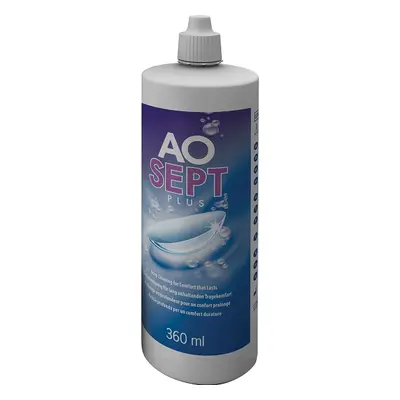 Solution d'entretien pour tous les types de lentilles - Aosept Plus, 360 ml, Alcon