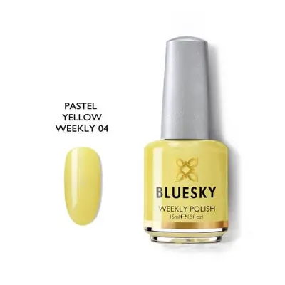 Bluesky Vernis à ongles jaune pastel 15ml