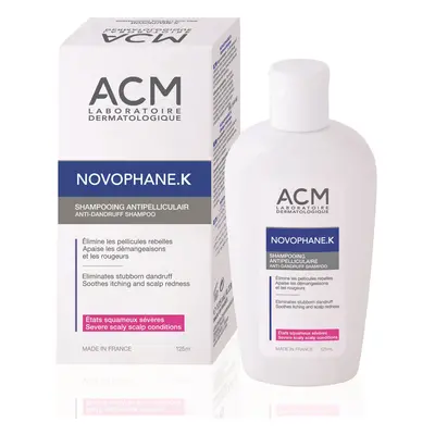 Shampooing antipelliculaire Novophane K, 125 ml, Acm