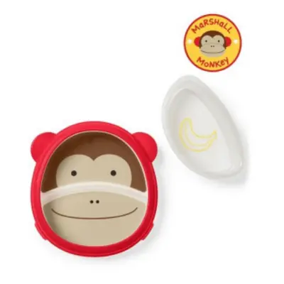 Set d'assiettes et de bols Smart Zoo - Monkey, SkipHop