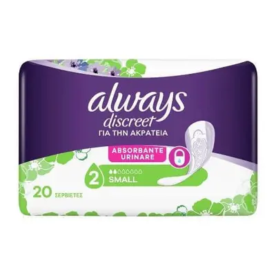 Always Discreet Pads Small, 20 pièces