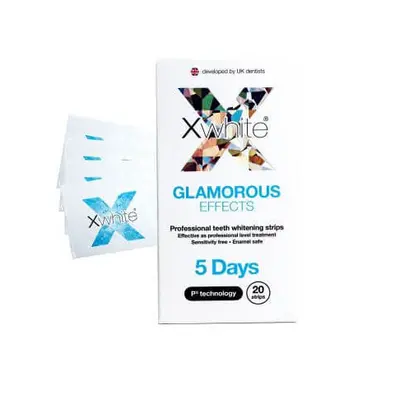 Bandes de blanchiment des dents 5 jours, 20 pièces, Xwhite