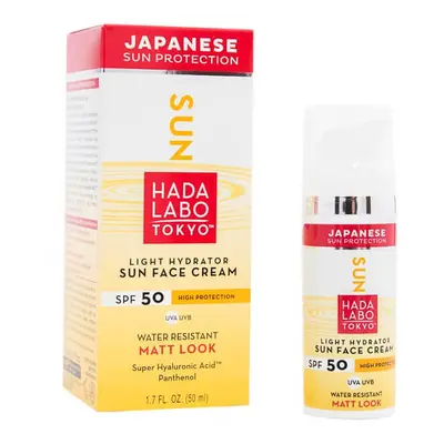 Crème solaire pour le visage avec SPF 50, 50 ml, Hada Labo Tokyo