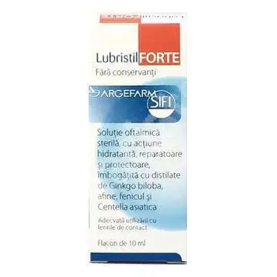 Solution ophtalmique - Lubristil Forte, 10 ml, Sifi